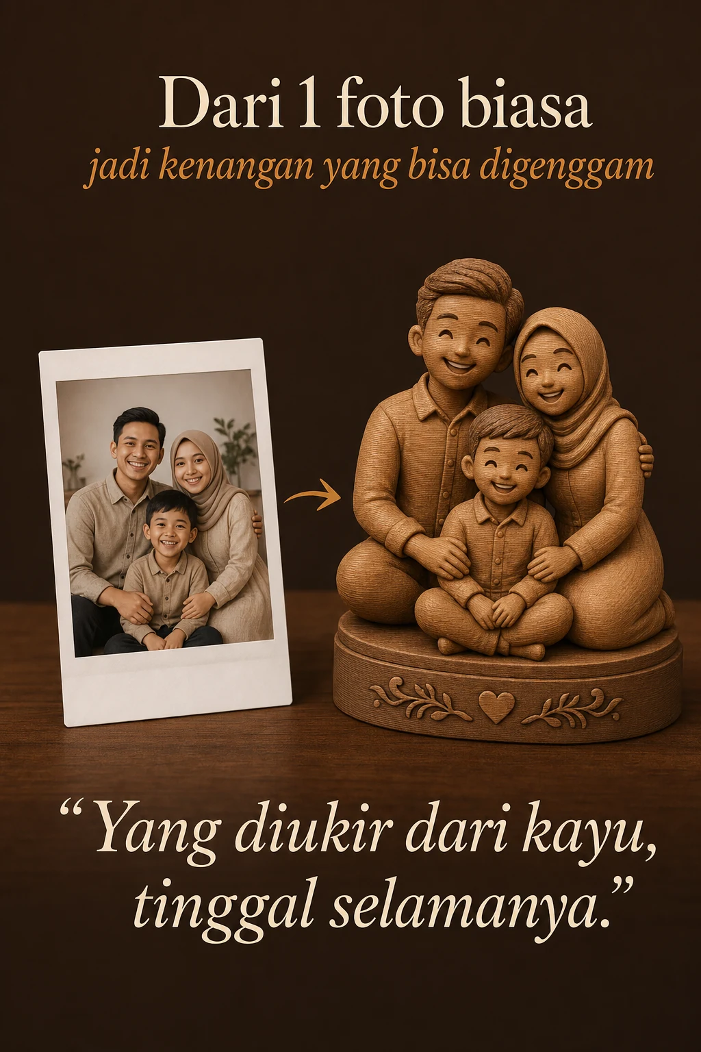Dari 1 foto jadi kenangan yang bisa digenggam
